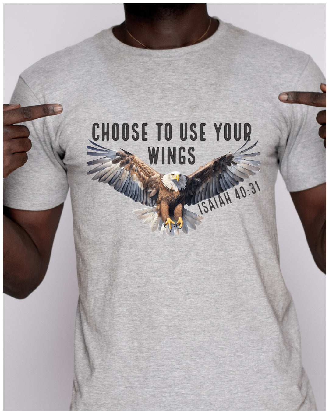 *NEW DESIGN* ~ Choose to use your Wings T-shirt design