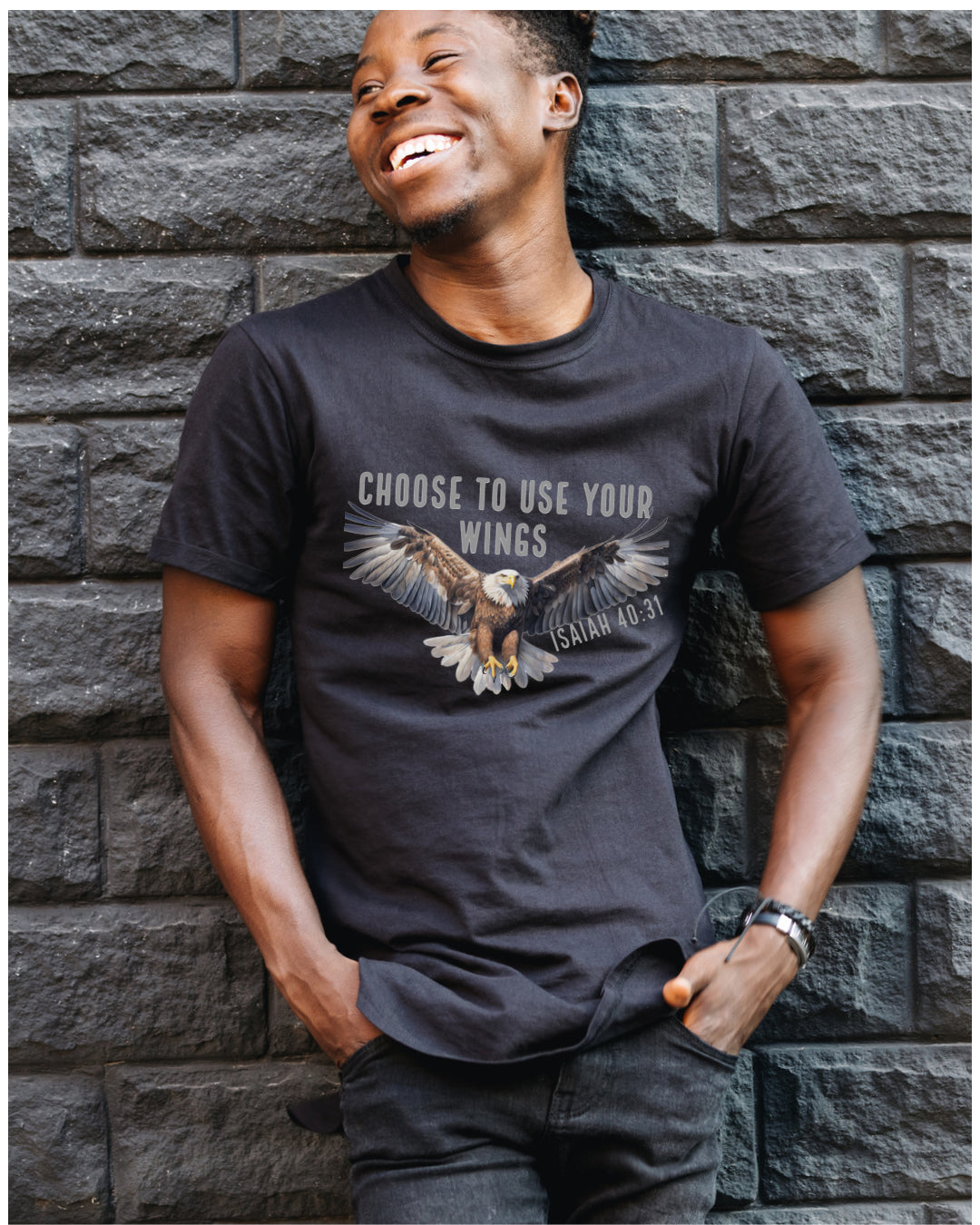 *NEW DESIGN* ~ Choose to use your Wings T-shirt design