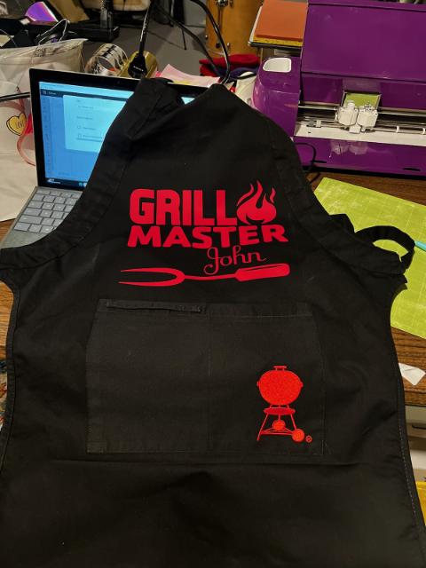 Personalized Grill Master’s Apron