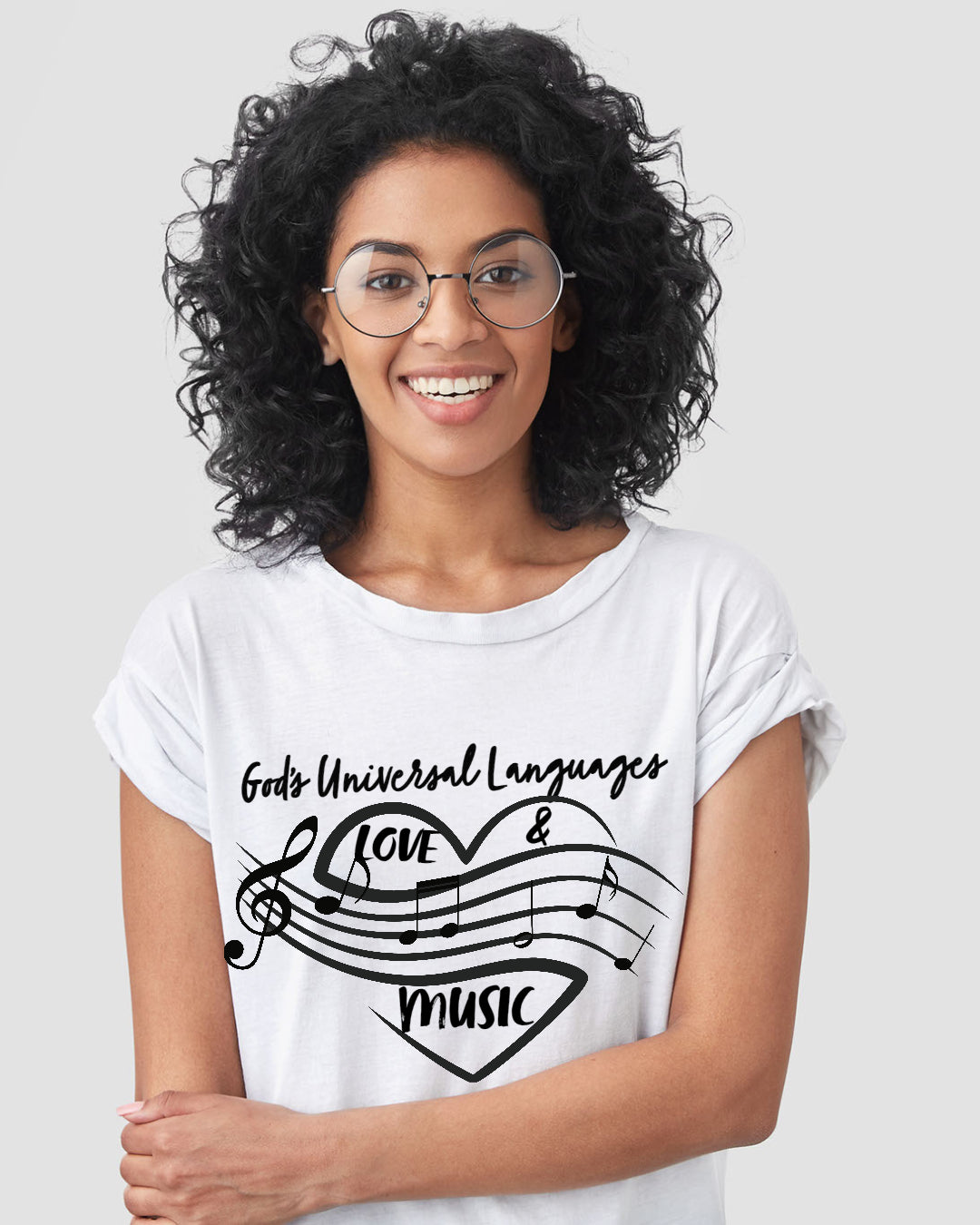 God's Universal Language Tshirt