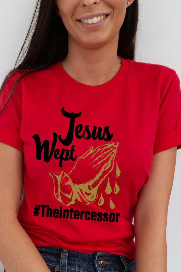 Jesus Wept T-shirt