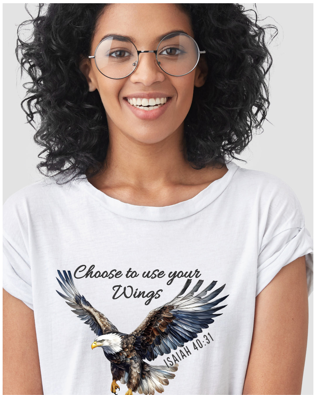 *NEW DESIGN* ~ Choose to use your Wings T-shirt design