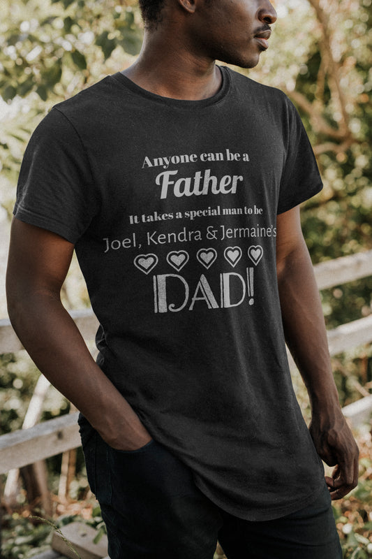 Father's Day Personalized Dad Tshirt